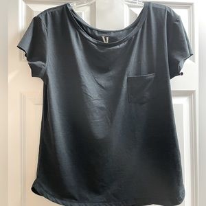 Vuori Navy Blue Short Sleeve Tee